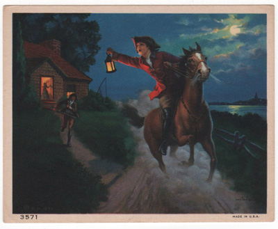 Paul Revere midnight ride